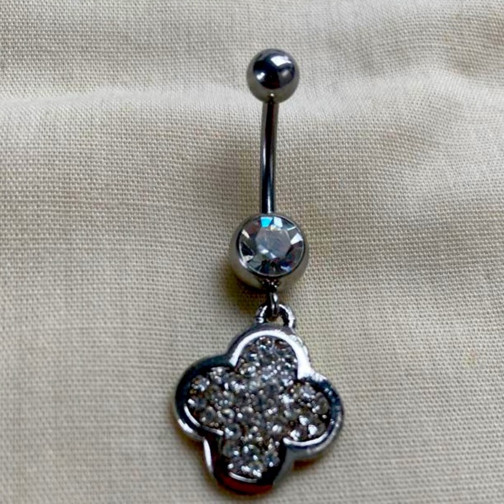 Belly button Ring surgical stainless steel  belly button